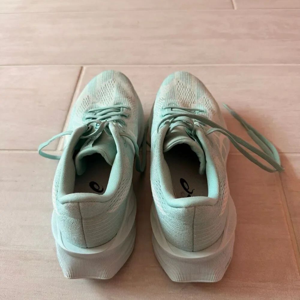 Women’s ASICS Dynablast 5 Running Shoes Sneakers Sea Green 7.5 Lightweight Teal - Picture 4 of 8